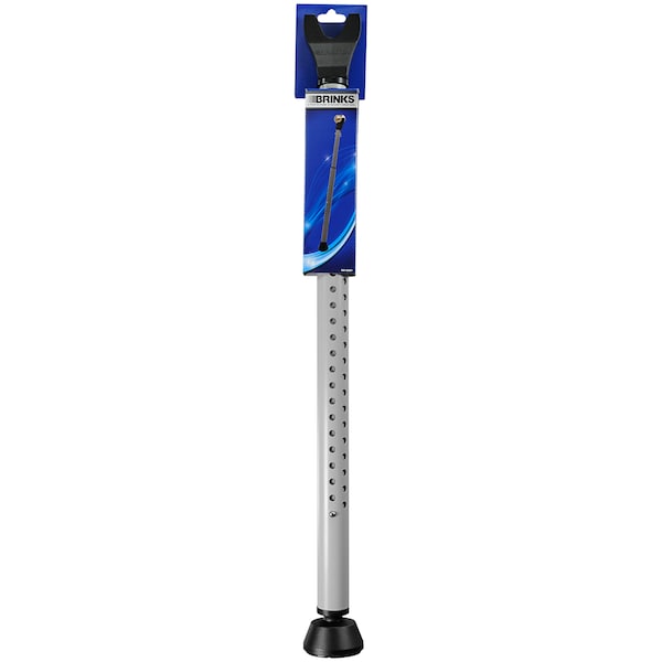 Steel Security Bar for Sliding or Hinged Doors 25"-43" Long